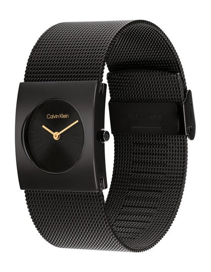 Pulse Ionic Plated Steel Watch in Black