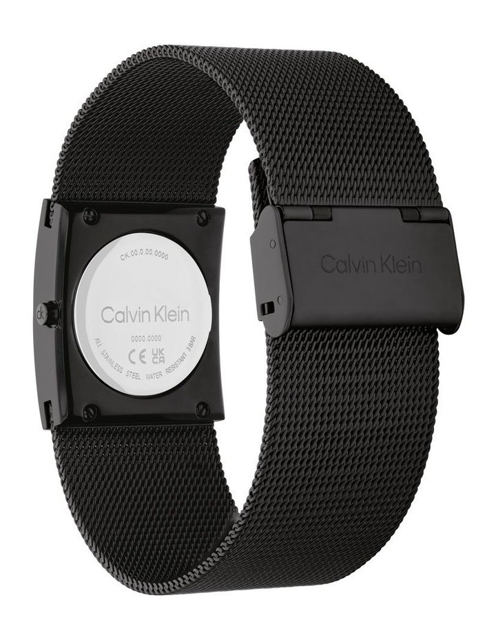 Pulse Ionic Plated Steel Watch in Black