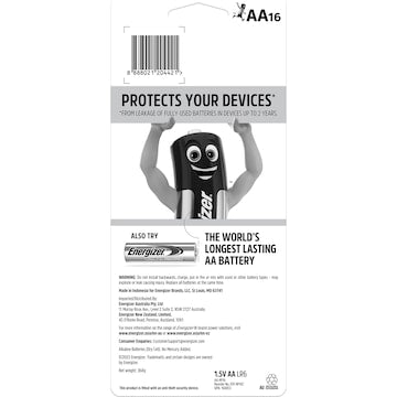 Energizer Max AA Alkaline Batteries 16 pack