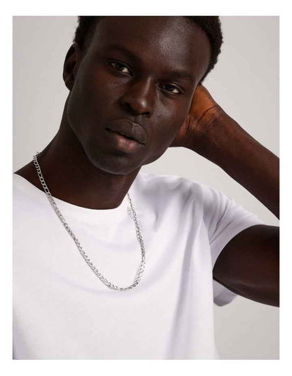 Alternate Link Chain in Silver