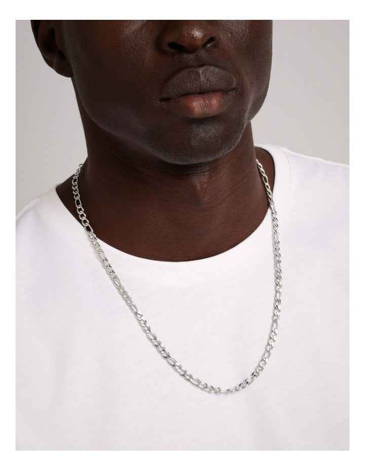 Alternate Link Chain in Silver