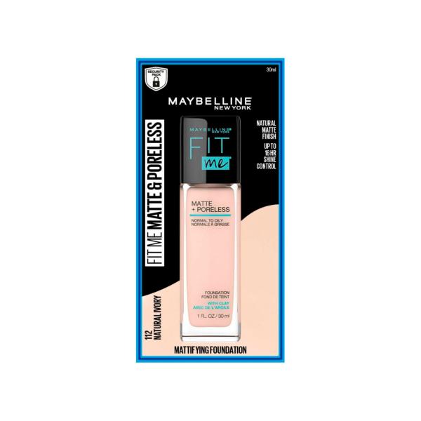 MAYBELLINE FIT ME MATTE PORE FOUNDATION 220 NAT BEIGE 30ML