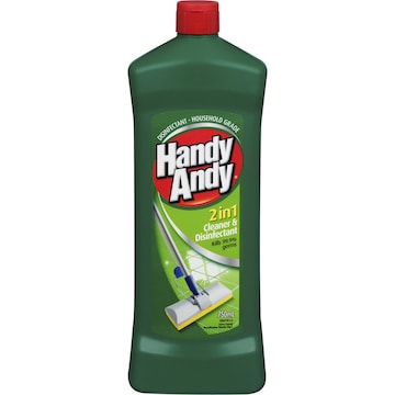 Handy Andy Cleaner And Disinfectant Green 750mL