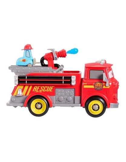 Disney and Pixar Cars Radiator Springs Race & Rescue Fire Fighting Red & Guido & Accessories