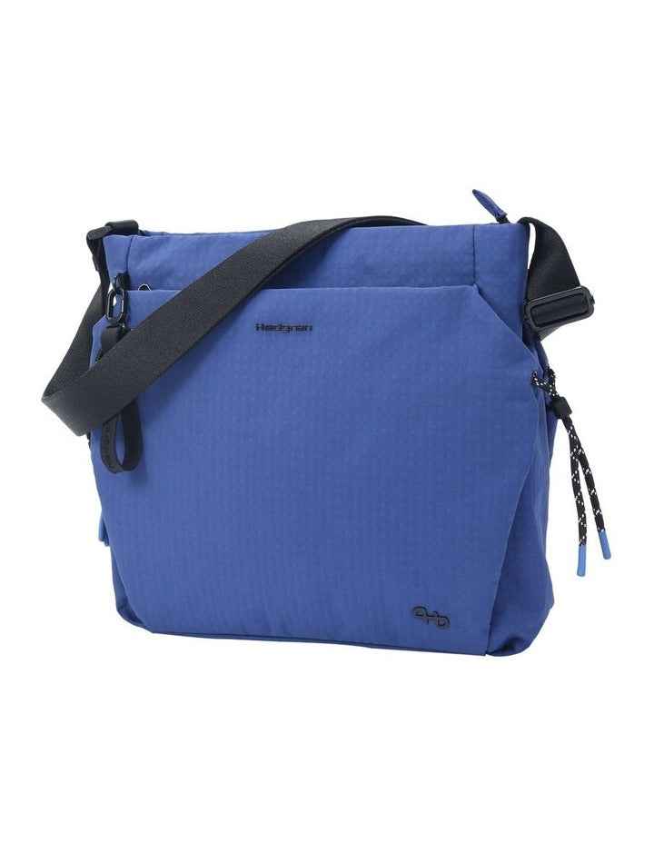 Makoto Square Crossbody Bag in Bellwether Blue