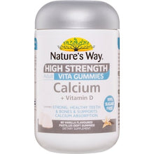 Nature's Way High Strength Calcium + Vitamin D Adult Gummies 60 pack