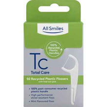 All Smiles Total Care Recycled Plastic Flossers 50 pack