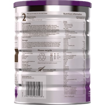 a2 Platinum Infant Formula Stage 1 900g