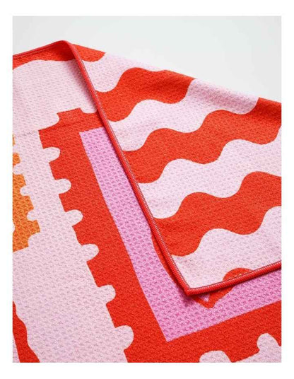 Stamp Sand Free Beach Towel in Multi