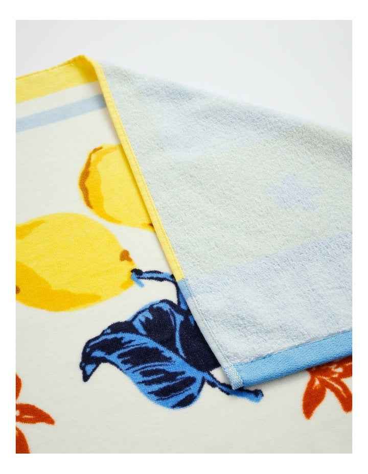 Dolce Limone Beach Towel in Yellow