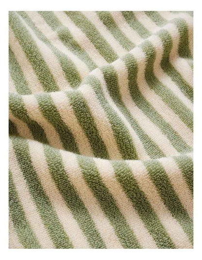Marco Stripe Beach Towel in Sage