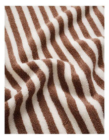 Marco Stripe Beach Towel in Cinnamon