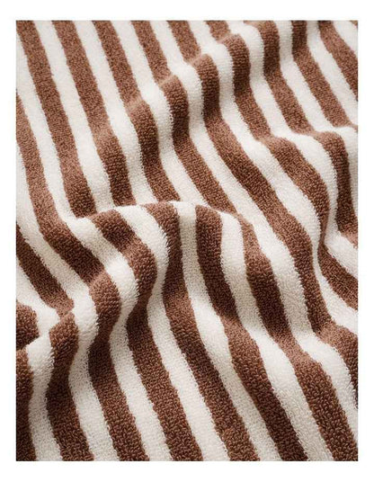 Marco Stripe Beach Towel in Cinnamon