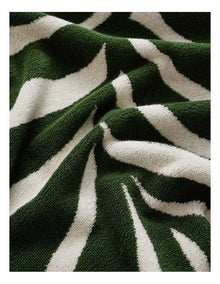 Olive Palm Beach Towel in Green