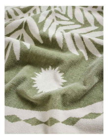 Stamp Palm Beach Towel in Sage
