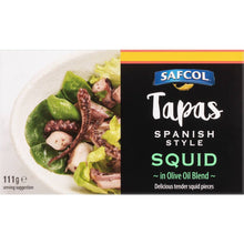 Safcol Tapas Spanish Style Squid In Olive Oil 111g