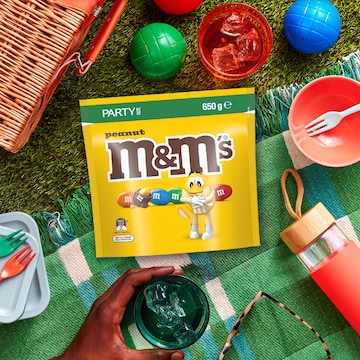 M&M's Peanut Milk Chocolate Snack & Share Bag 650g