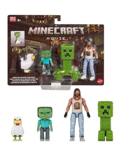 Woodland Mansion Throwdown Toy Action Figure Multipack