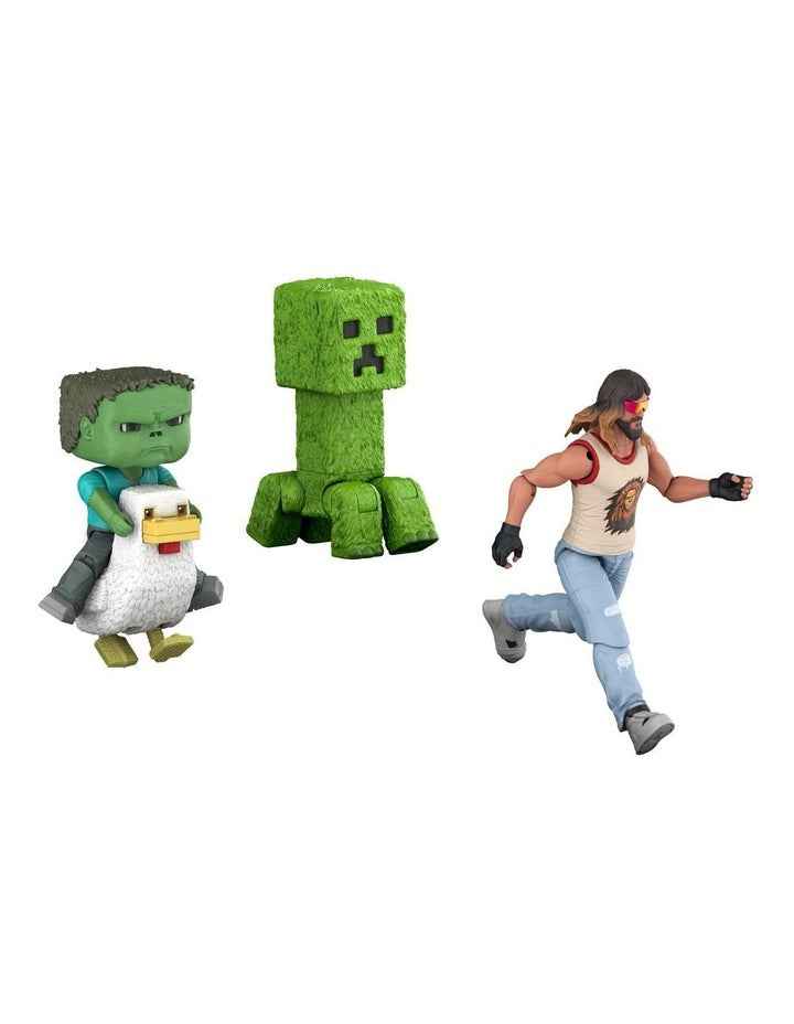 Woodland Mansion Throwdown Toy Action Figure Multipack
