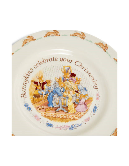 Bunnykins Christening Plate & Mug, 2-Piece Set