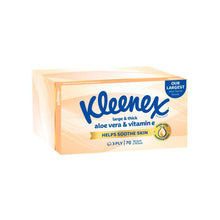 KLEENEX 3 PLY LARGE N THICK ALOE VERA FACIAL TISSUES 70 PACK