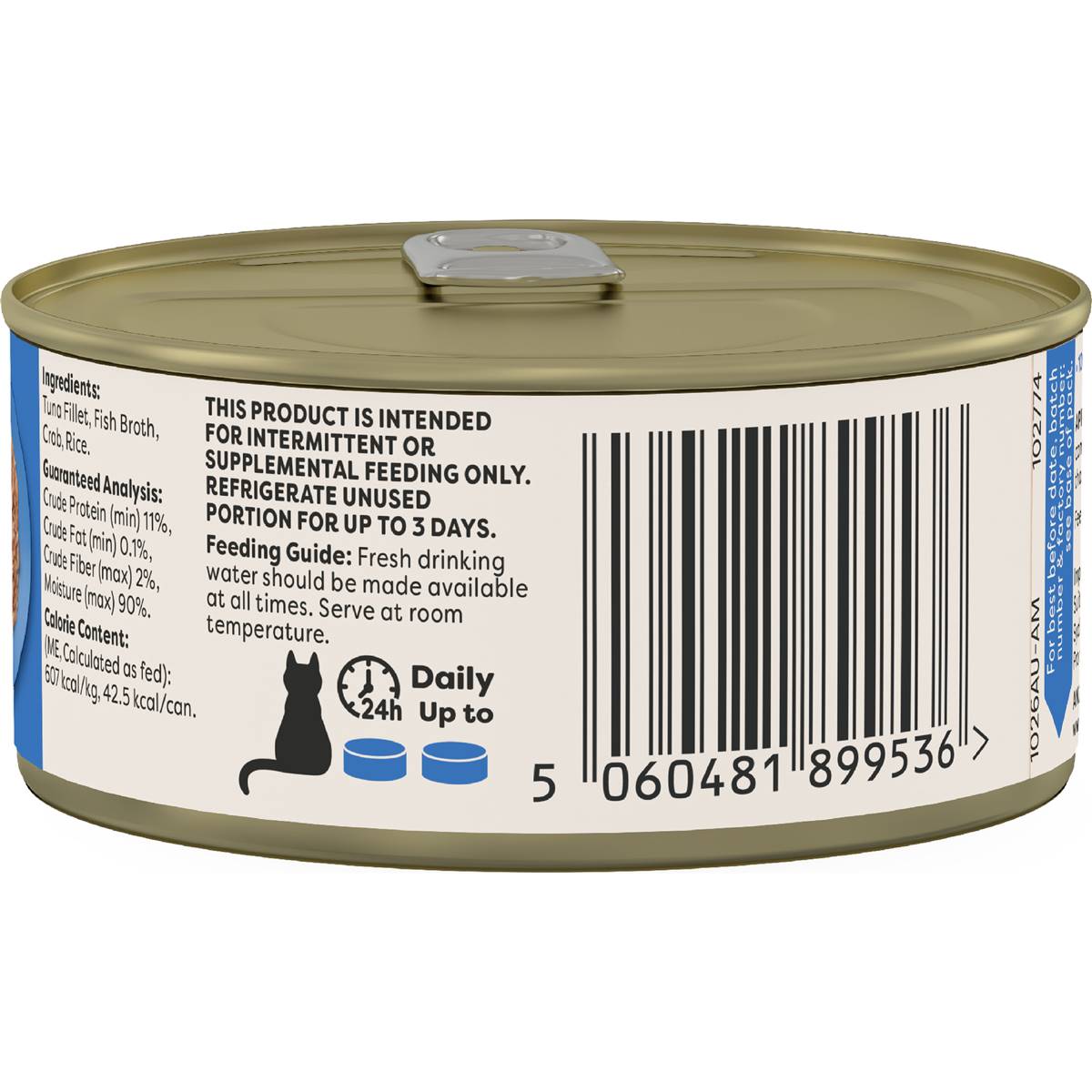 Applaws Cat Food Tuna Fillet With Crab 70g