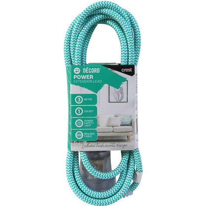 Decord Braided Extension Lead 3m each