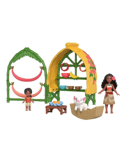 Moana 2 And Simea Village Home Playset