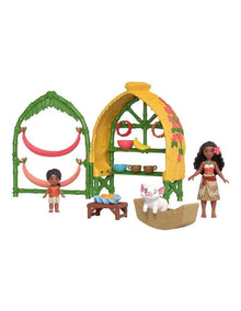 Moana 2 And Simea Village Home Playset