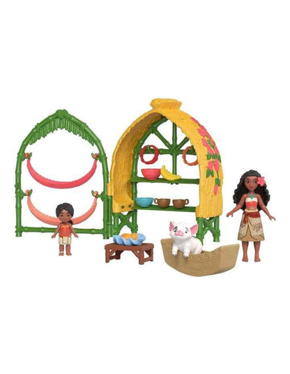Moana 2 And Simea Village Home Playset
