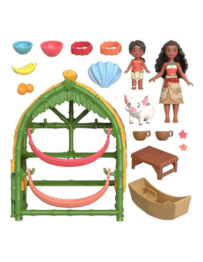 Moana 2 And Simea Village Home Playset