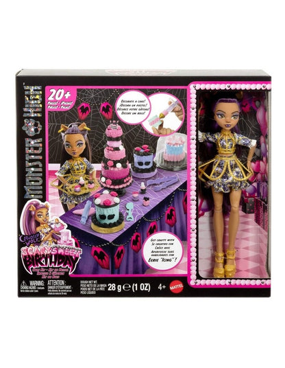Scary Sweet Birthday Clawdeen Wolf Cake Kit