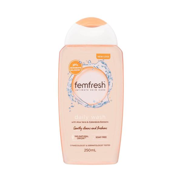 FEMFRESH DAILY SOAP-FREE INTIMATE WASH ALOE VERA & CALENDULA 250ML