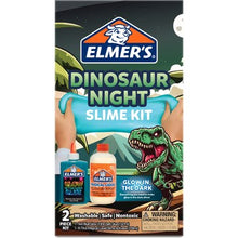 Elmer's Dinosaur Night Slime Kit Glow In The Dark each