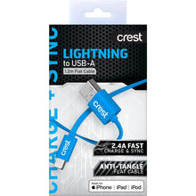 Crest Lightning To Usb-a Flat Cable 1 Pack