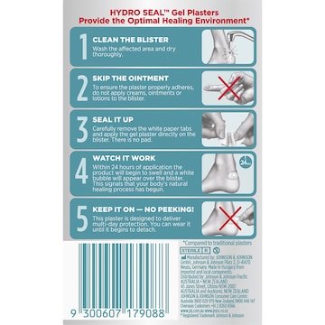 Band-Aid Advanced Healing Hydro Seal Blister Block 4 pack