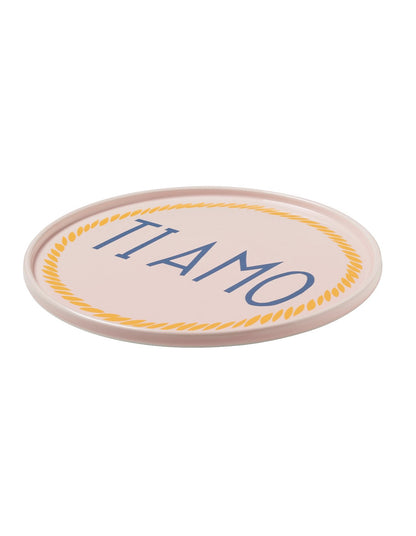 Ti Amo 25cm New Bone China Dinner Plate Pink
