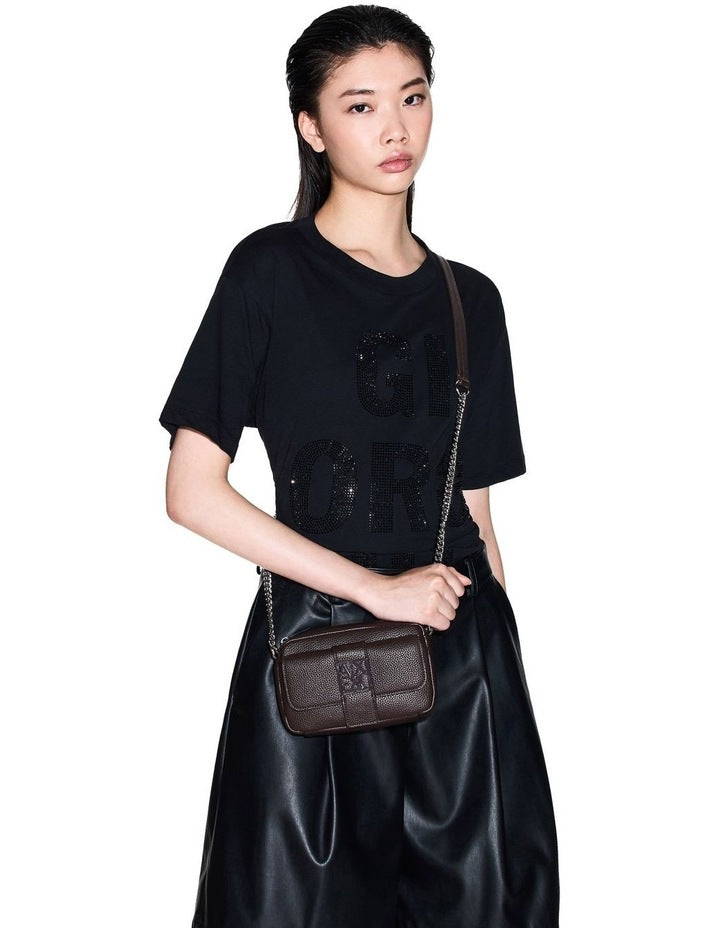 Susie Soft Crossbody Bag in Hot Fudge