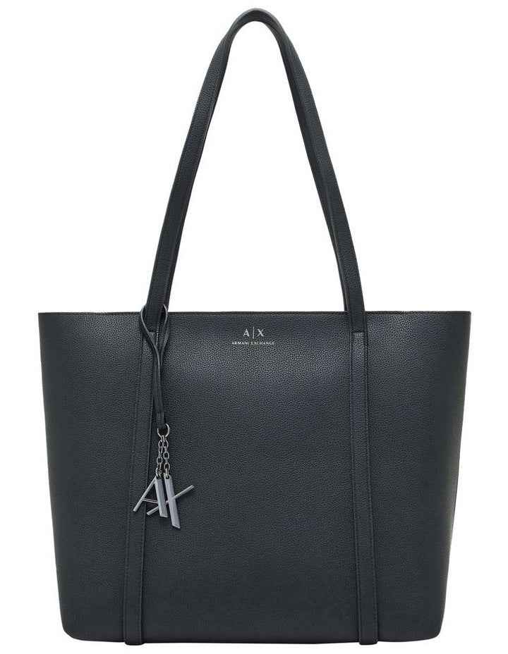 Sylvie Shopper Tote Bag in Black