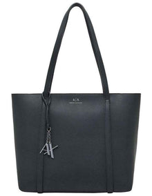 Sylvie Shopper Tote Bag in Black