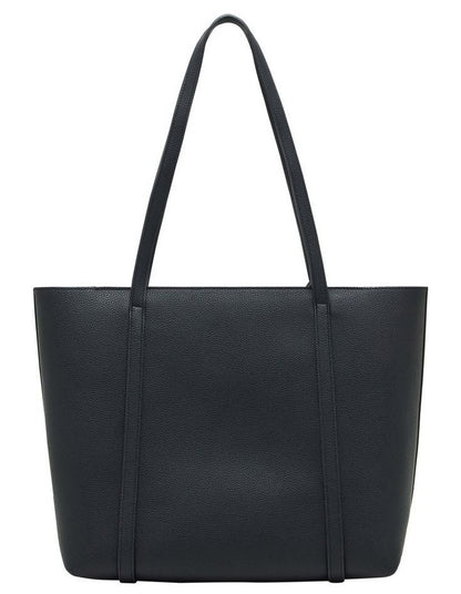 Sylvie Shopper Tote Bag in Black