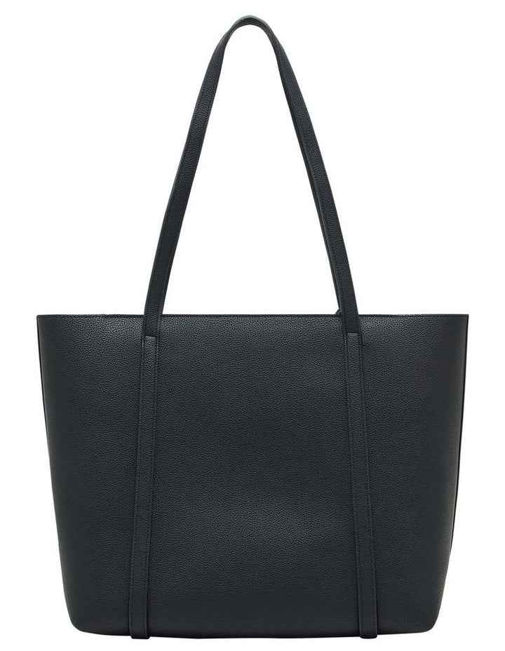 Sylvie Shopper Tote Bag in Black