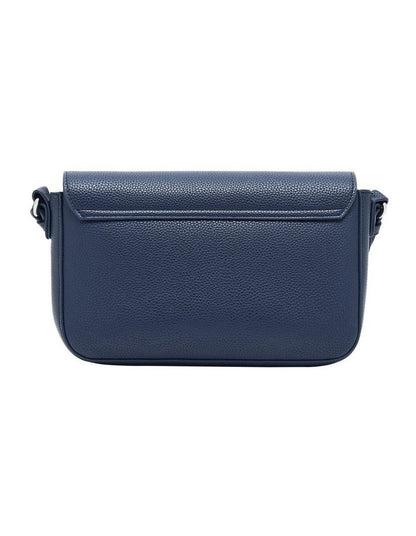 Textured Crossbody Bag - Navy Blue