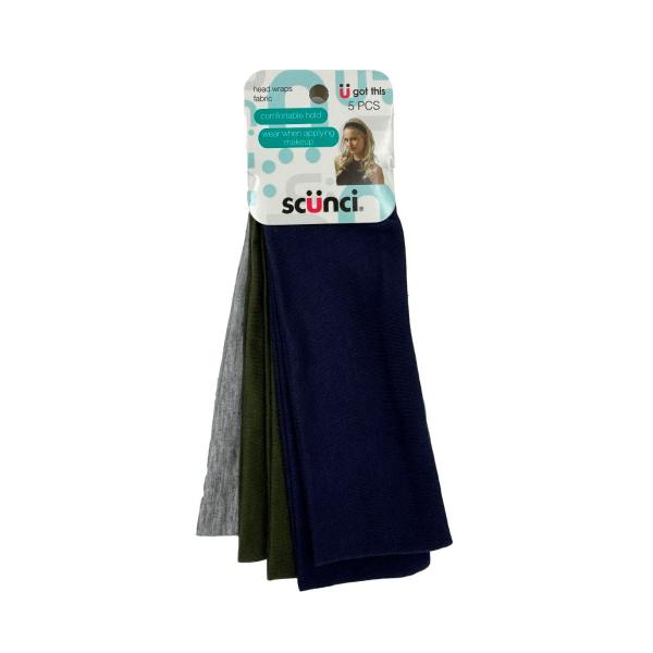 SCUNCI BASIC ASSORTED HEADWRAPS
