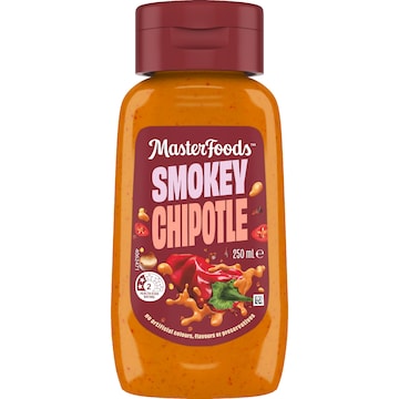 MasterFoods Smokey Chipotle No Rules Sauce 250mL