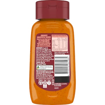 MasterFoods Smokey Chipotle No Rules Sauce 250mL