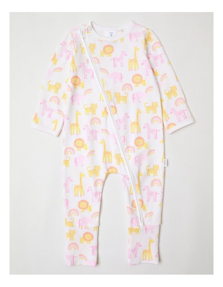 Essential Safari Coverall in White