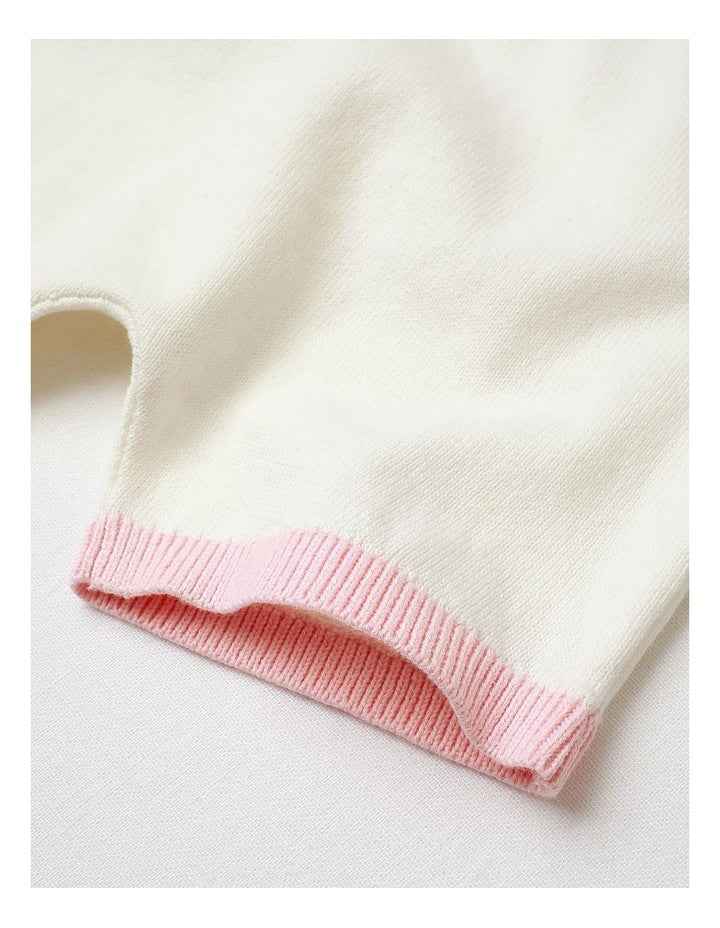 Essential Knit Shorts in Cream
