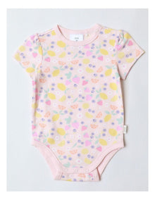 Essential Fruit Bodysuit in Blush