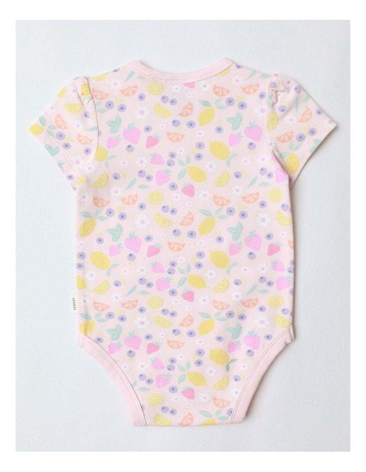 Essential Fruit Bodysuit in Blush